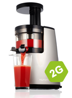 Соковыжималка шнековая Hurom HН-SBE11 (HU700 металлик) в ШефСтор (chefstore.ru)